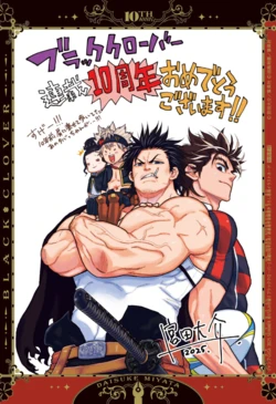 Black Clover 10th Anniversary Commemorative Illustrations