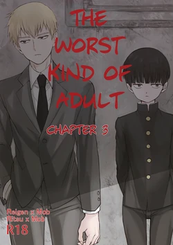 (ONE→HUNDRED 7) [Terepirin (goshi)] Saitei na Otona Ge | The Worst Kind of Adult, Chapter 3 (Mob Psycho 100) [English] {Chin²}
