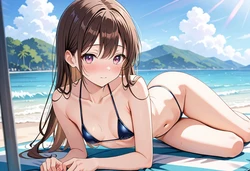 夏の大乱交 水着美女祭り[AI Generated]