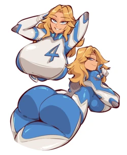 [SaucyMojo] Sue Storm Quickdraws (Fantastic Four)