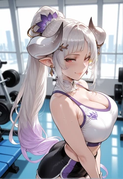 [Miyu] Azusa: Form Check [AI Generated]