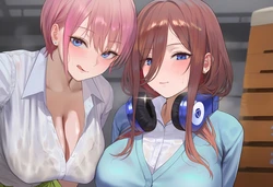 [Patreon] (cMonster) Miku & Ichika (The Quintessential Quintuplets) [AI Generated]