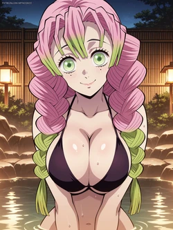 artkoikoi - Mitsuri Kanroji | Kimetsu no Yaiba (Patreon) (Set 06) [AI Generated]