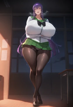 [VenusMuffin] 228. Saeko Busujima (208) [AI Generated]