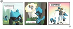 [Thanie] Riolu x Trainer comic