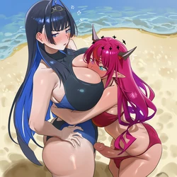 PATREON] Lulu - [ Kronii x Irys! ] [AI Generated]