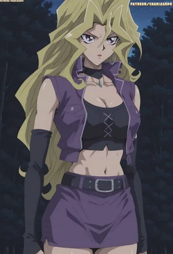 [Charizardo] Mai Valentine (Yu-Gi-Oh) [AI Generated]