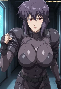 [Charizardo] Motoko Kusanagi (Ghost in the Shell)[AI Generated]