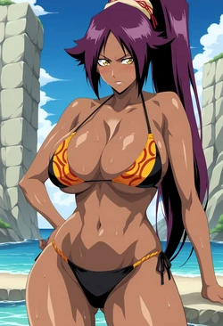 [Charizardo] Yoruichi Shihouin (BLEACH)[AI Generated]
