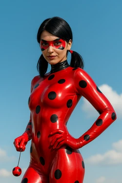 Latex characters [AI Generated]