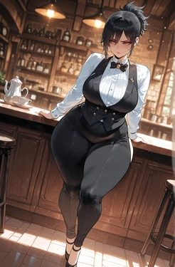 [Miyu]  Morrigan (Dragon Age): Moonlit Magic (Patreon) [Ai Generated]