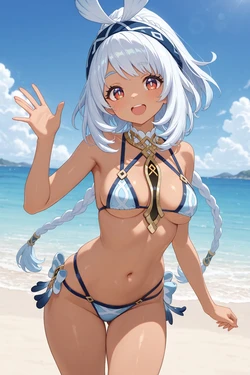 Ankake Nameko (餡掛けなめこ) ムアラニ Mualani 水着：140枚 (Patreon) [AI Generated]