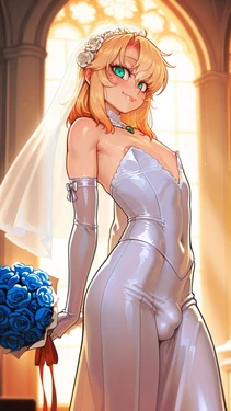 WienerGens 24 year old Bridget (Guilty Gear) settles down with the man of her dreams ai generated