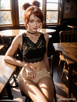 AI Sadie SInk # Stranger Things Max Mayfield Netflix Tattoo City celebrity Urban Actress lingerie leotard [AI Generated]