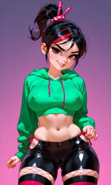 Vicky x Venellope Fusion [AI Generated]