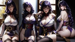 雷电将军-为萝莉而战图包 [AI Generated]