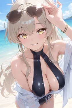 [Ankake Nameko]  Kirifuji Nagisa 水着   [AI Generated]