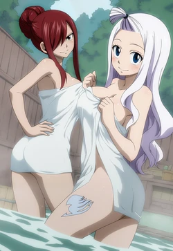 420k ryujin - Erza + Mirajane (Patreon) [AI Generated]