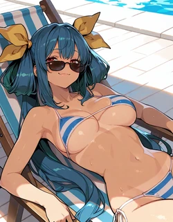 Dizzy - Pool (Guilty Gear) [AI Generated] [Gog0chan]