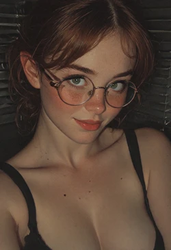 Better with glasses [AI Generated]