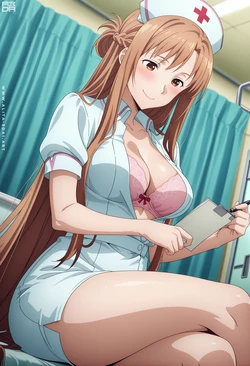 [Alita_HentAI] Sword Art Online - Asuna Yuuki - Healing Touch (Patreon) [Ai Generated]