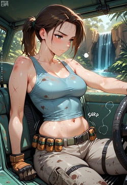[Alita_HentAI] Tomb Raider - Lara Croft - Forbidden Temple (Patreon) [Ai Generated]