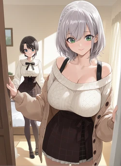 Oozora Subaru x Shirogane Noel Rametaki (Patreon) [AI Generated]
