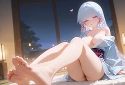 [AI's Neko] Kamisato Ayaka - Genshin Impact (2025-07-07) (Patreon) [AI Generated]