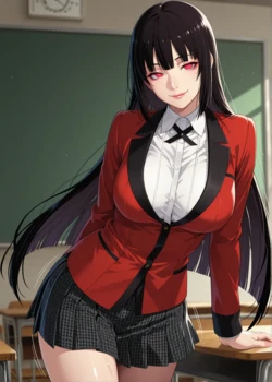 [KALA AI NSFW] Jabami Yumeko [AI Generated]
