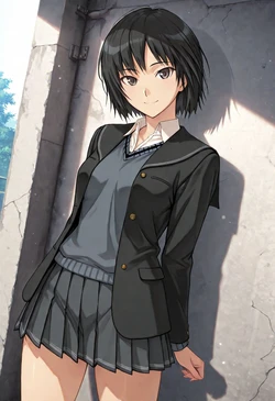 [AI Robot Strage] Nanasaki Ai (Amagami) [AI Generated]