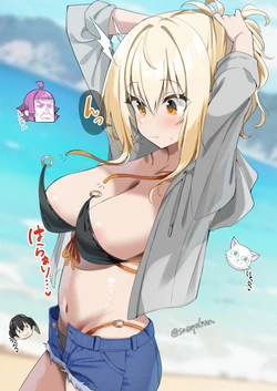 [sasapoliton] うっかり真夏の女神と化す宮下さん (ラブライブ! 虹ヶ咲学園スクールアイドル同好会)