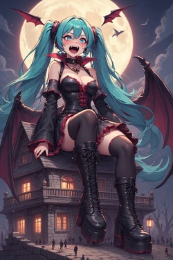Hatsune Miku Vampire [AI Generated]