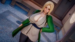 [Delightfulw] Tsunade becomes Manbakage pinup