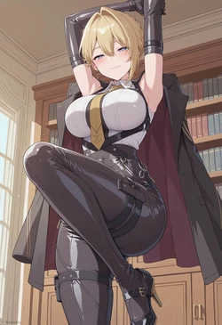 Mackensky - (Request) Seggs // Evelyn Chevalier [35 images] (Patreon) [AI Generated]