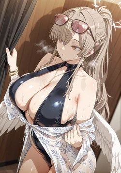 [toromiya] Nagisa(swimsuits)桐藤ナギサ(水着) [AI Generated]