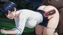 藤(雨と君と) Fuji - BBC (InferAI) patreon [AI Generated]