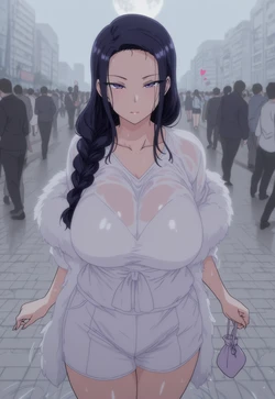 LEOTARD SHORTS TEASE – FEATHER BOA SWAY [AI Generated]