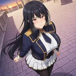 NekoNest - Claire Kagenou | Academy Terrace (88 Images) (Patreon) [AI Generated]