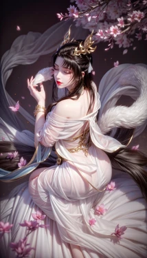 [AI Generated]1369__完美世界-天狐仙子