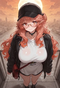 HARUKA's NERVOUS GLANCE [AI Generated]