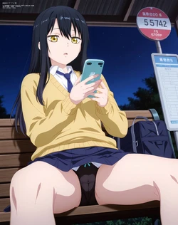 Kanuck - [REQUEST] Mieruko-chan - 四谷 みこ // Miko Yotsuya // Uncensored (Patreon) [AI Generated]