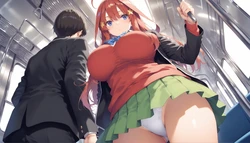 (Clothes AI) Nakano Itsuki 中野五月 (AI Generated)
