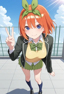 BoBo345 - （193枚）中野四葉 Yotsuba Nakano （ 五等分の花嫁/The Quintessential Quintuplets） (Patreon) [AI Generated]