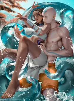 Waterbending practice got out of hand (Zarory)