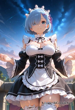 Style: AIイラストおじさん #1(Re:Zero Girls) [AI Generated]