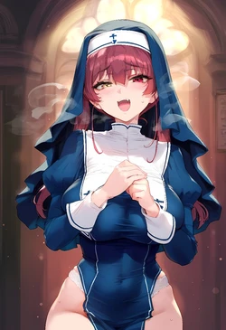 [Rae-chan] Blacked nun marine [AI Generated]