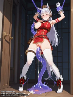 Wolf girl get slime service  [AI Generated] PureEvilCorp