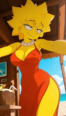 [ElectroWorld] - Lisa Simpson/Simpsons [AI Generated]