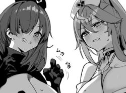 [Kanjou] Mogador & Franklin Ecchi na Kensa Byoutou (Azur Lane)