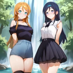 [Patreon] [Elizasrain] Ayase & Kirino (Oreimo) [AI Generated]